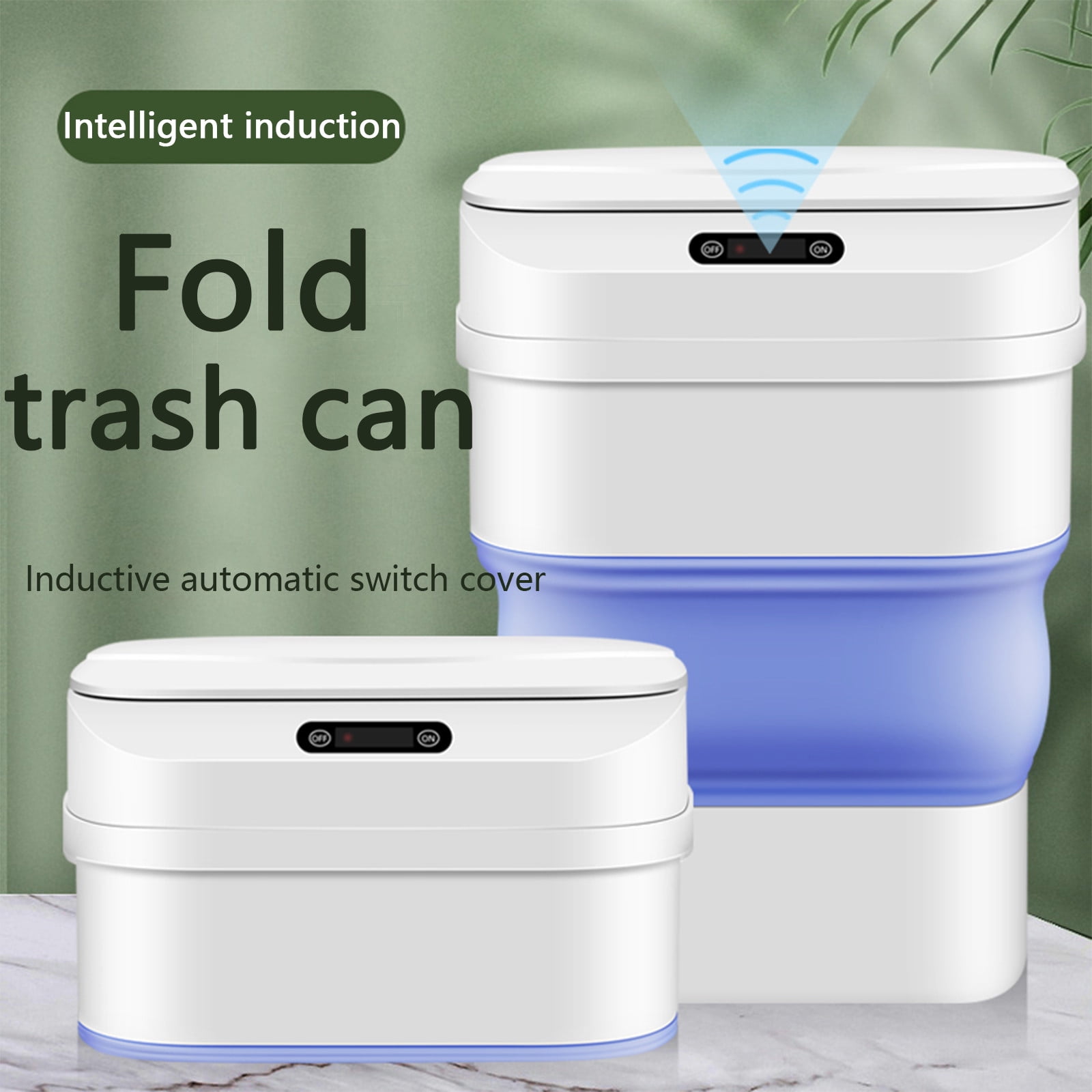 Vikakiooze Smart Scalable Trash Can With Automatic Lid, 8L/17.5L ...