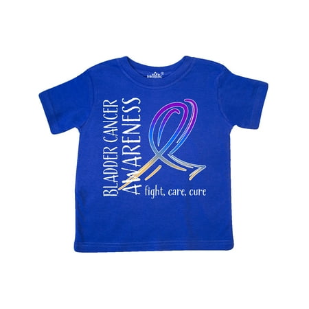 

Inktastic Bladder Cancer Awareness- Fight care cure Gift Toddler Boy or Toddler Girl T-Shirt