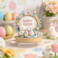 thumbnail image 5 of YingYouFu Easter 2D Acrylic Table Decoration Bunny Shape Stand for Home Living Room Bedroom Festive Centerpiece, 5 of 9