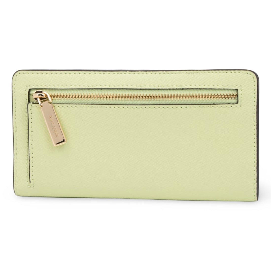Kate Spade New York Women's Madison Slim Bifold Wallet (Matcha Latte)