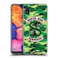 thumbnail image 1 of Head Case Designs Officially Licensed Riverdale South Side Serpents Camouflage Logo Soft Gel Case Compatible with Samsung Galaxy A10e (2019), 1 of 7