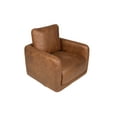 thumbnail image 2 of Poundex Upholstered 360 Swivel Accent Chair, 2 of 9