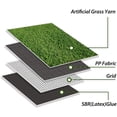 thumbnail image 5 of KULAGAGA Artificial Grass Outdoor Turf Rug Mat for Pet Fake Grass Carpet Lawn Landscape Indoor Outdoor for Garden Balcony 6.6*9.8ft, 5 of 8
