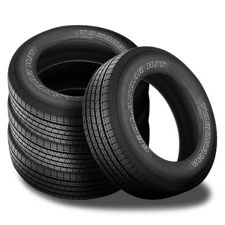 4 Yokohama Geolandar H/T G056 OWL 255/70R17 110T Highway 70K Mi Warranty 110105616 / 255/70/17 / 2557017