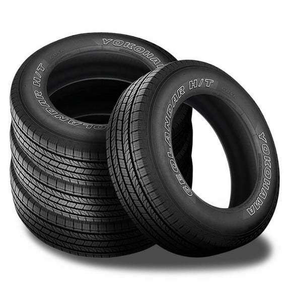 4 Yokohama Geolandar H/T G056 OWL 255/70R17 110T Highway 70K Mi Warranty 110105616 / 255/70/17 / 2557017