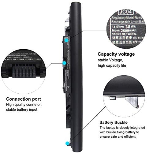 Batería para Laptop HP Eafinesy JC03 JC04 919700-850 919701-850 919681-421 HSTNN-DB8E HSTNN-H7BX HSTNN-L67N HSTNN-PB6Y