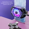 thumbnail image 4 of Cell Phone Cooler, Icing Type Semiconductor Cooler 6000rpm Fan Speed  for Tablet Smartphone, 4 of 7