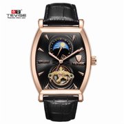 Tevise Top Automatic Self-winding Watch Men Tourbillon Mens Mechanical Watches Skeleton Male Sport Wristwatch Relogio Masculino 8383D
