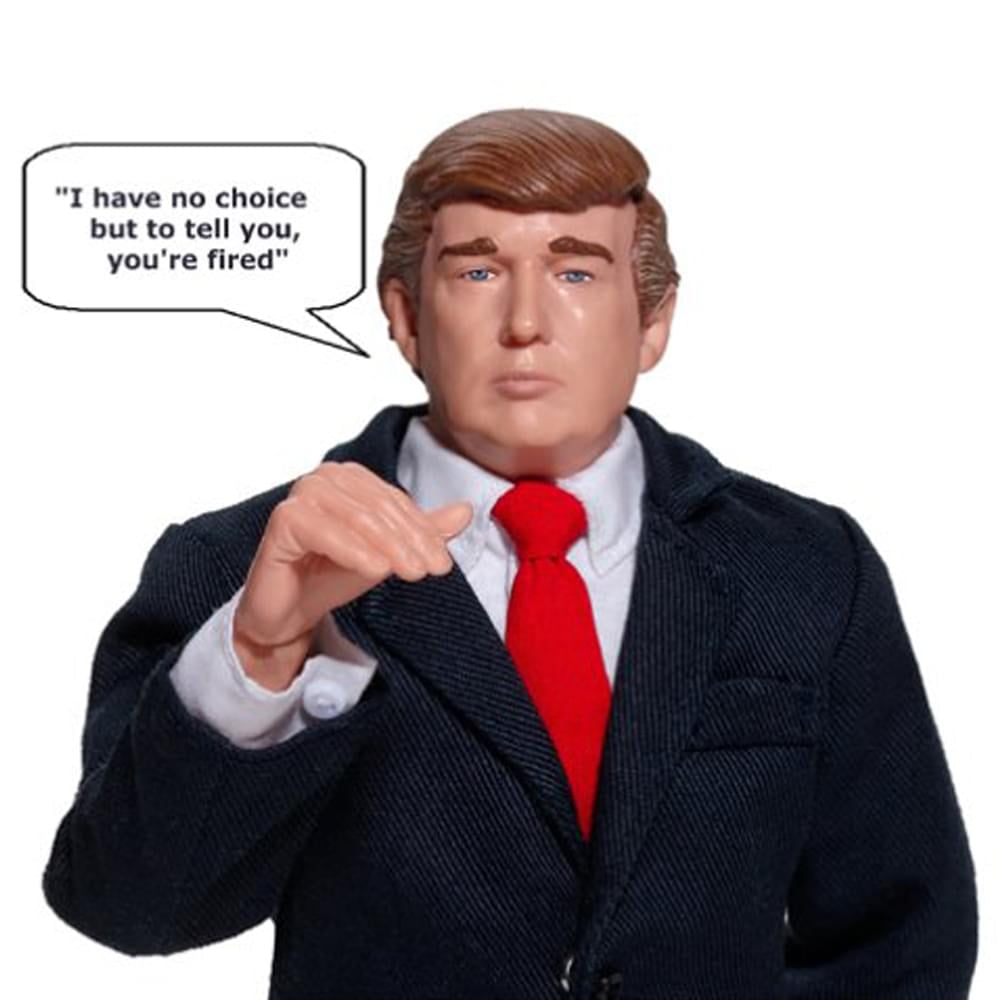 Stevenson Entertainment Donald Trump Talking Collectible Dolls with 17 Phrases, Brown, 1 lbs, 6.20"