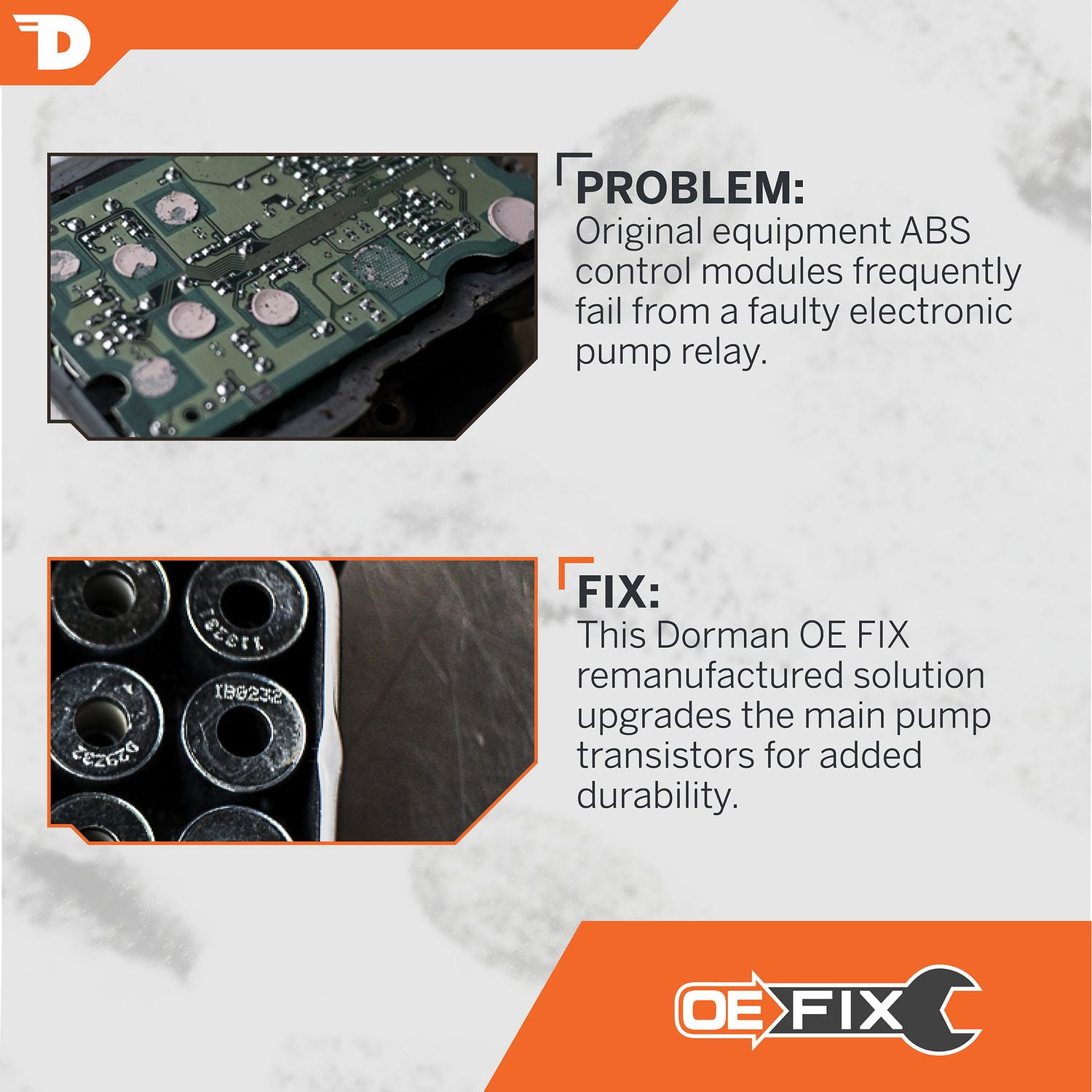 Remanufactured Dorman Oe Solutions Abs Control Module P/N:599 742