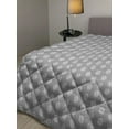thumbnail image 2 of Abstract Down Alternative Comforter, Surreal Group of Leaf Like Motifs Funky Composition, Microfiber Quilt for All Season, 5 Sizes, Purpleblue Dark Fuchsia, by Ambesonne, 2 of 3