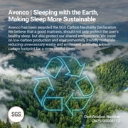 Avenco Queen Size Hybrid Mattress 12 inch Bed in a Box, Medium Firm