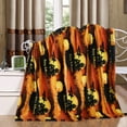 thumbnail image 4 of Plazatex MicroPlush Halloween Printed Holiday Throw Blanket - 50x60", Multi, 4 of 5