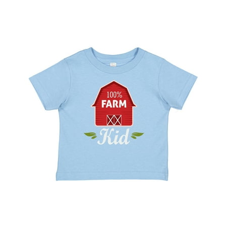 

Inktastic 100 Percent Farm Kid Gift Baby Boy or Baby Girl T-Shirt