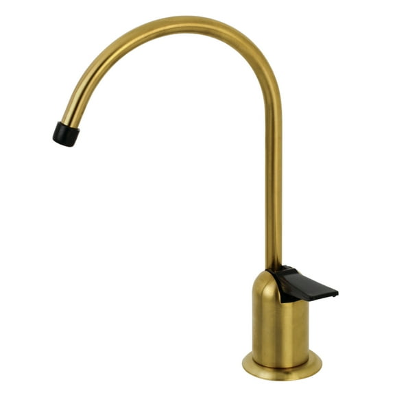 Kingston Brass K6197 Americana Single-Handle Water Filtration Faucet, Brushed Brass