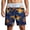 w0825-1-Orange, variant on Shorts for Men Men's Swim Trunks Funny Cheek Gag Beach Shorts Quick Dry | Funny 3D Hairy Skin Print Beach wear with Pockets Comfortable Trunks for Summer Pool Party Prank Gag Gifts