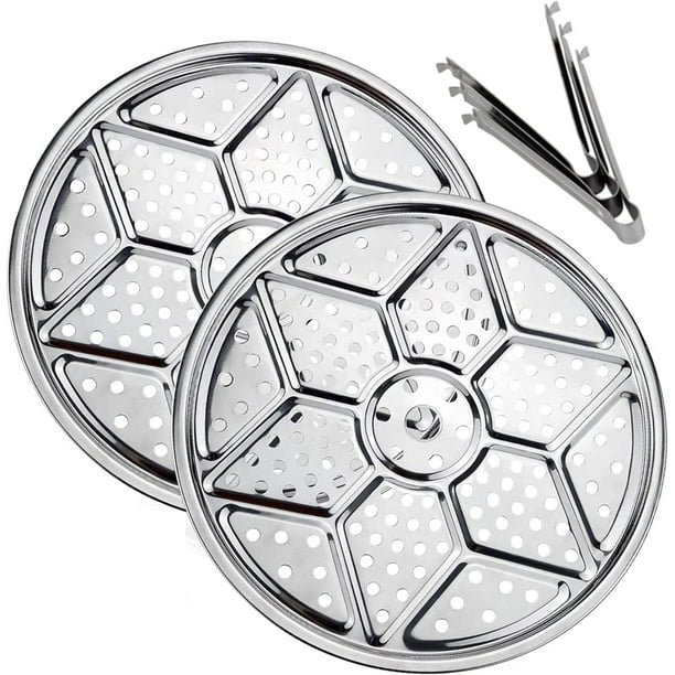 SDTC Tech 2 Pack Pressure Cooker Canning Jar Racks Stainless Steel