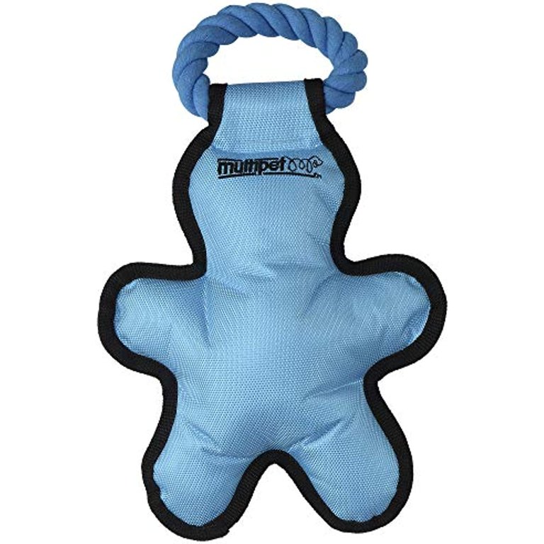 Multipet Cross-Ropes Tug 'o Man with Rope Dog Toy, Assorted