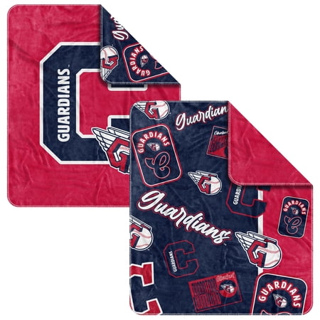 Cleveland Guardians 50 x 60 Dream Weave Throw Blanket