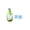 Green, variant on Plush Wine and Perfume Bottle Squeaky Dog Toy for Interactive Chewing and Teeth Cleaning for Small Dogs