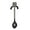 E, variant on Hecnuo,Cat Shaped Short Handle Coffee Spoon,Short Handle Spoons Flatware for Coffee,for Stirring Coffee Or Drinks with A Cat Shaped Short Handle Spoon