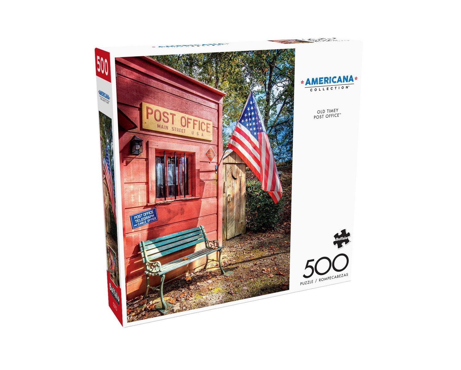 Buffalo Games - Americana Collection - Old Timey Post Office - 500 Piece Jigsaw Puzzle