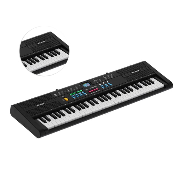 Hilitand 61-Key Electronic Keyboard Piano Musical Instrument With Microphone For Beginner
