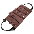 thumbnail image 2 of Efficient Tools Bags Construction, Tool Bag Organizer, Coffee Color Sturdy Sleeves For Carrying Screwdrivers, 2 of 8