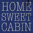 thumbnail image 2 of Grey, Jace 20x20 Black Ornate Wood Framed with Double Matting Museum Art Print Titled - Home Sweet Cabin, 2 of 4