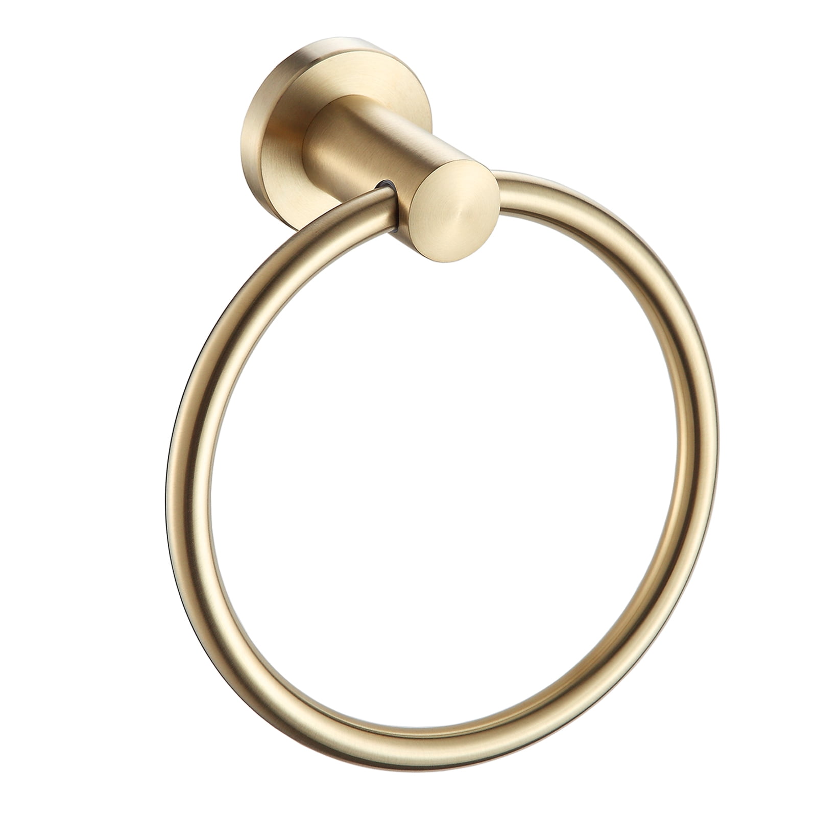 Orlif Hand Towel Holder, Stainless Steel Towel Ring, Gold Finish