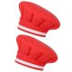 thumbnail image 1 of 2Pcs Reusable Silicone Wine Stopper,Chef Hat Shaped Champagne Beverage Stoppers, 1 of 5