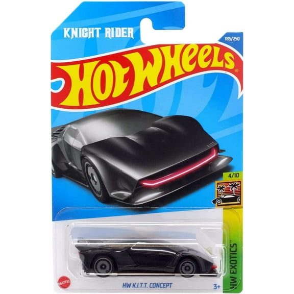 Hot Wheels Knight Rider HW K.I.T.T. Concept (Black) 2022 HW Exotics