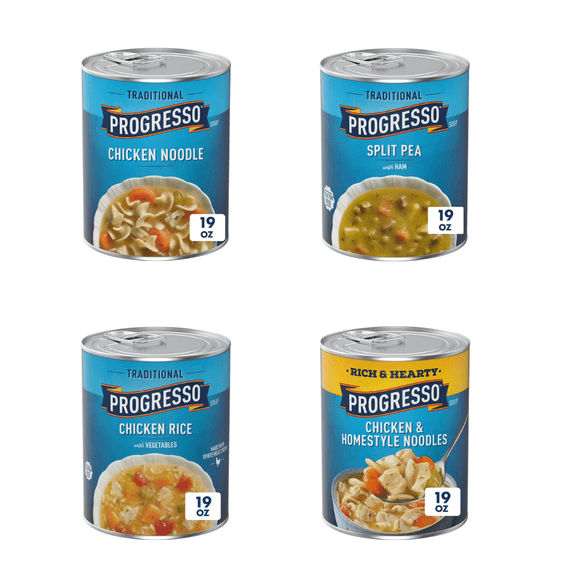 Progresso 8-Soup Pantry Pack – A Tasty Selection of Hearty & Flavorful Soups