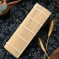 thumbnail image 6 of SPRING PARK 3Pcs Kitchen Sushi Rolling Mat Non Stick Sushi Making Kit Japanese Bamboo Sushi Rolling Maker Homemade for Home Kitchen DIY Sushi Plate Mat, 6 of 7