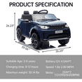 12V Licensed Land Rover 2 Seater Ride on Car for Kids with 2.4g Remote ...