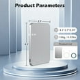 thumbnail image 4 of Magnetic Wireless Power Bank,5000mAh Ultra-Slim Portable Charger with 20W PD Fast Charging,USB-C Phone Battery Pack Compatible with iPhone 17/17e/16/15/14/13/12 Pro Max & Android - White, 4 of 13
