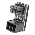 thumbnail image 1 of Adaptador ATX 6 Pines A 180 Grados en Ángulo Hacia para Tarjeta Gráfica, 1 of 8