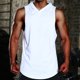 thumbnail image 4 of pstuiky Camisetas sin mangas para hombre, Camiseta sin mangas con capucha para hombre, para entrenamiento en gimnasio, tonificación muscular, baloncesto, fútbol, atletismo Camisas de hombre xxl, 4 of 9