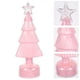 thumbnail image 2 of Árbol de Navidad de mesa con luces: Mini árbol LED a pilas, centro de mesa navideño iluminado, luz nocturna decorativa para escritorio, estante, repisa, decoración., 2 of 5