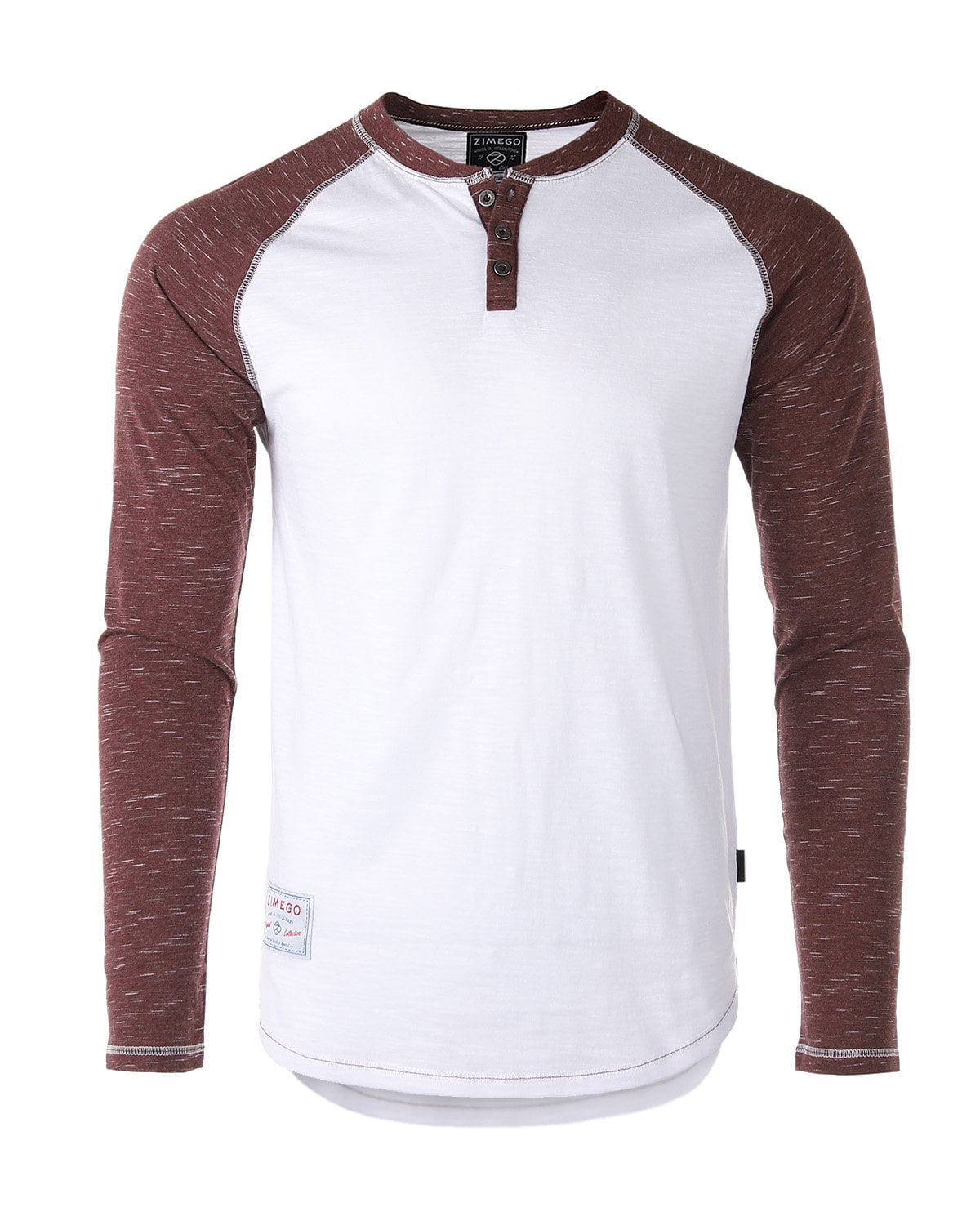 Download ZIMEGO - ZIMEGO Men's Casual Color Block Long Sleeve ...