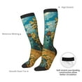 thumbnail image 4 of Sigee Impressionist Village Sky for Socks for Men Women Socks Stocking Compression Socks, 4 of 6