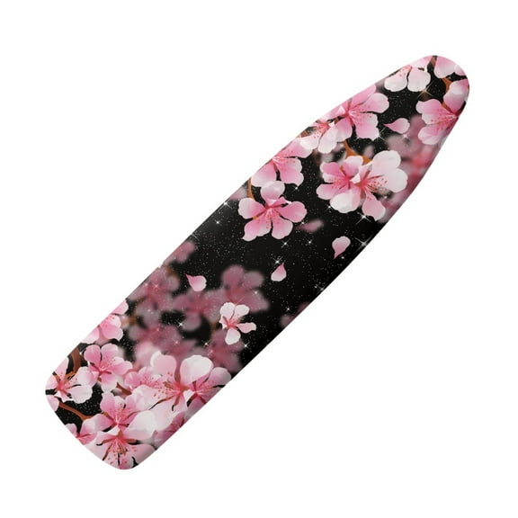 HELLHERO Extra Thick Ironing Board Cover, 15x54 Ironing Board Cover, Resist Scorching and Staining, Elastic Edges, Cherry Blossom