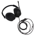 thumbnail image 3 of Communication Headset,Binaural Customer Service Headset Noise Reduction Telephone Headset Telephone Headsetwith HD Mic Advanced Technology, 3 of 14