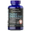 Puritan's Pride Triple Omega 3-6-9 Fish, Flax & Borage Oils, Supports Heart Health and Healthy Joints, 120 ct