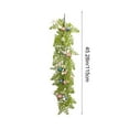 thumbnail image 2 of Easter Decorations Easter Egg Vine - Post-2026 & Pre-Easter Spring Decor Essential, Floral Branch Wreath with Colorful Eggs, Indoor & Outdoor Patio/Porch Accent, Easter Home Decor, A, 45.28in, 2 of 7
