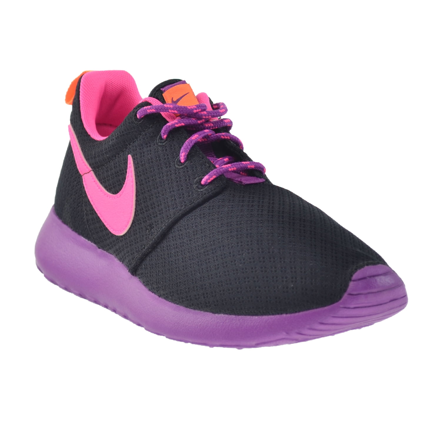 nike roshe run black and pink