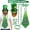 Style D, variant on Alaiyaky St Patrick's Day Costume Set Adult with St Patrick's Day Accessories, Patrick Costume Patrick's Day Costume Accessories Set