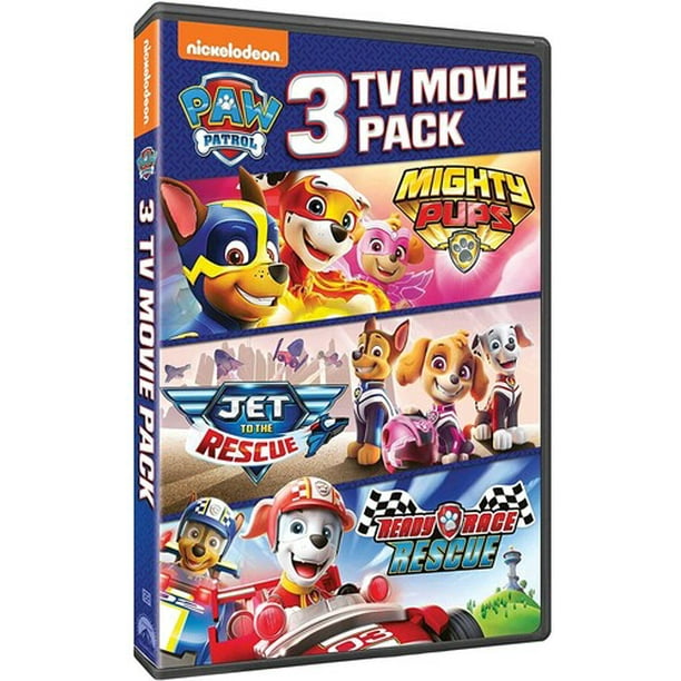 Paw Patrol 3 Tv Movie Pack Dvd Walmart Com Walmart Com