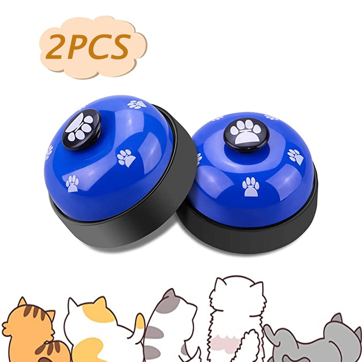 Pet Training Bells, 2 Pack Dog Bells for Door Potty Training and Ring