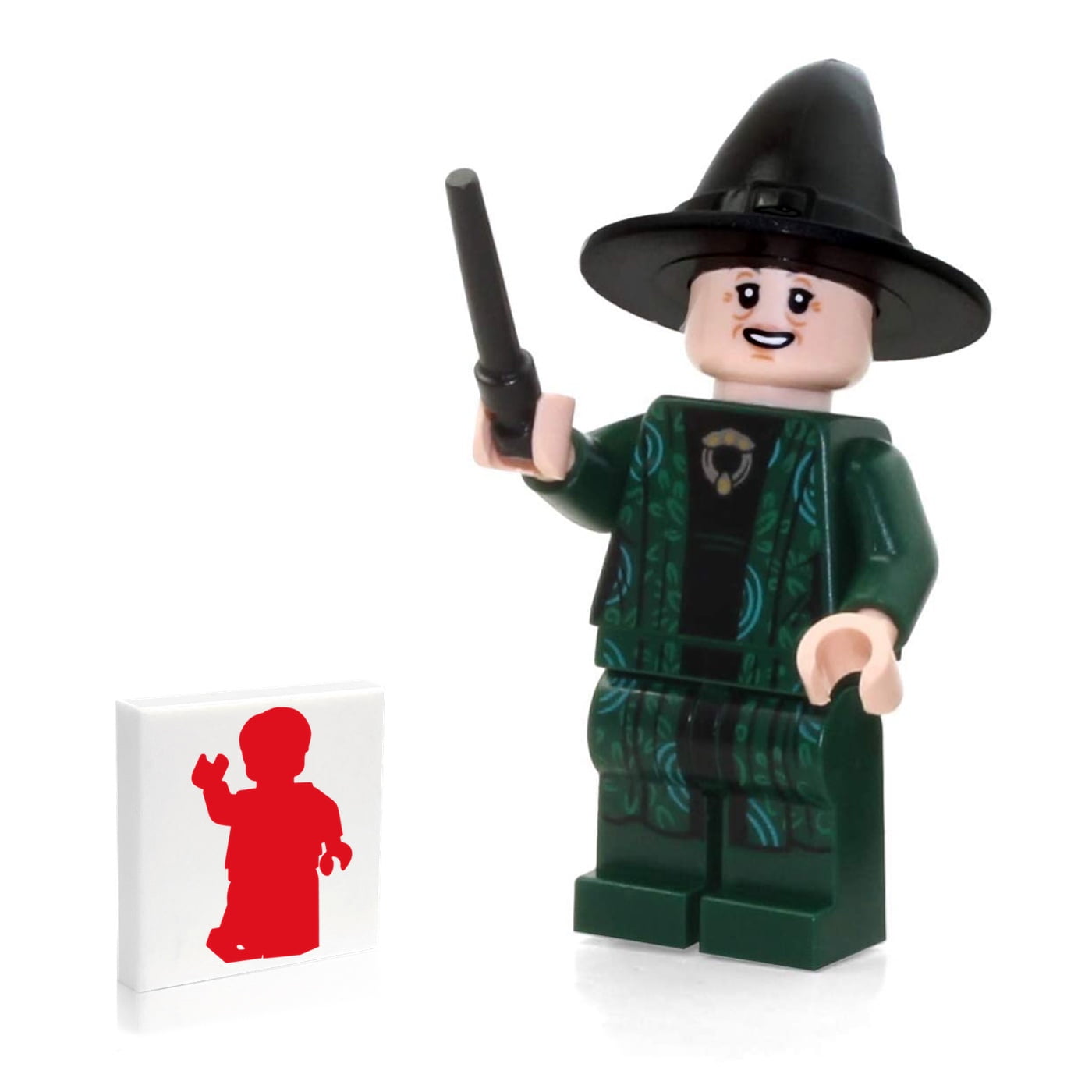Lego Harry Potter Hogwarts Professor Minerva McGonagall Minifigure 75954 